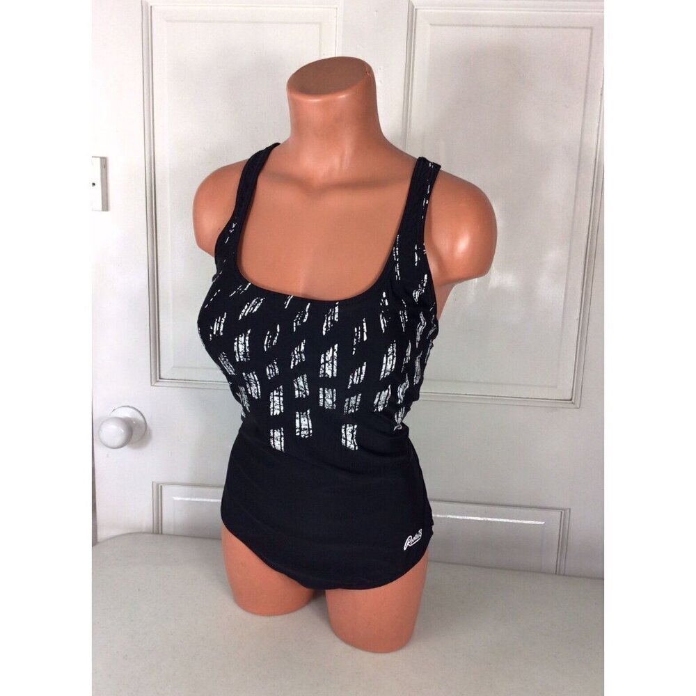 Roots Black Swimsuit Womens 10